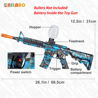 Pistola Rifle Hidrogel M4A1